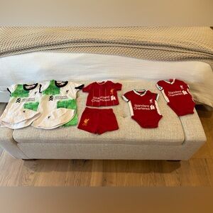 Liverpool Football Club (LFC) Baby Onesies and Sets